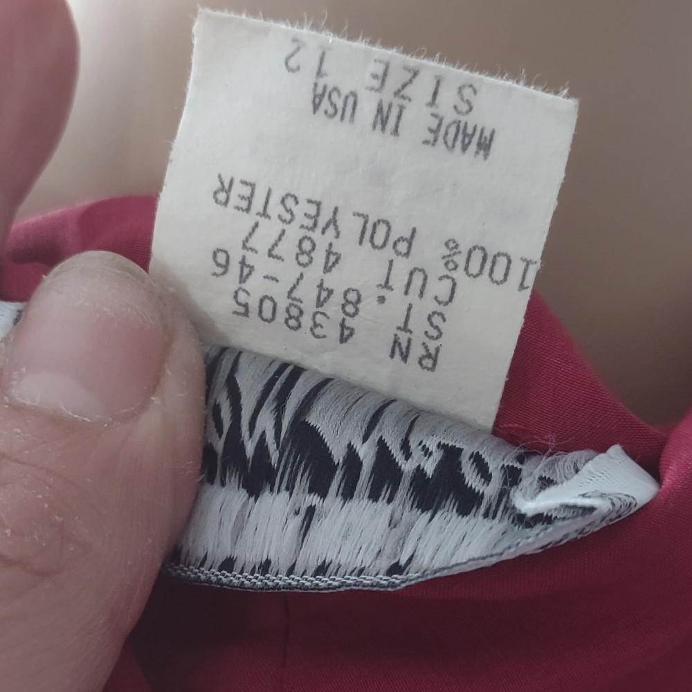 Vintage dress for women size M - Picture 6 of 7